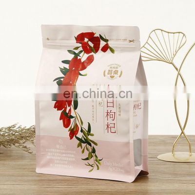 Food Grade Custom Stand Up UV Spot Edible Mylar Foil Candy Pouch Zipper Heat Seal Packaging Bag