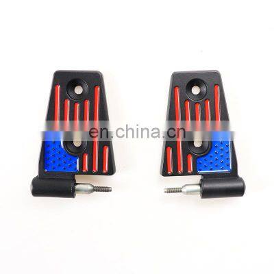 Newest Car Decoration Accessories Exterior USA-flag Door Hinge Covers Protectorfor Jeep Wrangler JK 4 Door