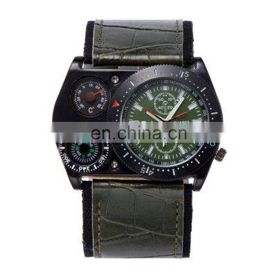 Oulm 4094 Wholesale Watches Mens Unique Leather Wide Strap Designer Watches Quality Movt Quartz Wrist Watch