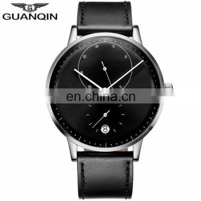 High Quality Good Product GUANQIN GJ16106 Men Automatic Mechanical Chronograph With Auto Date Display Watch