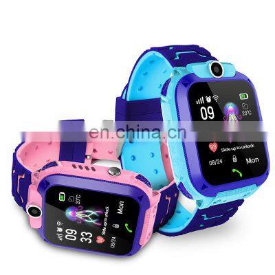 Factory Supply IP67 Waterproof Kid Watch GPS Touch Screen E02 SmartWatch for Kids Phone Setracker App