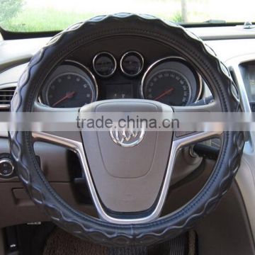 Promotional New customizing Steering Wheel Cover in Lether