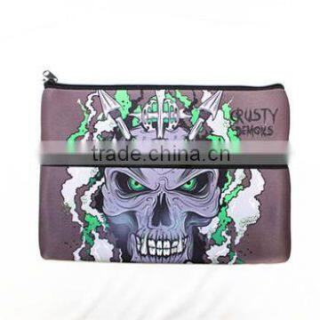 christmas new hot items for 2014, neoprene large capacity pencil case custom pattern design