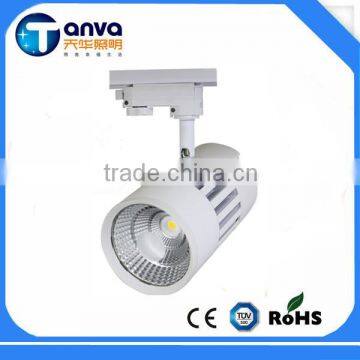 Track light LED spot rail 4 wires decorating shop store lighting 30W