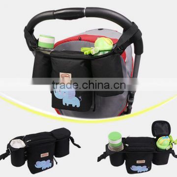 Cooler bag for babies diaper bag baby stroller pocket stroller cup holder