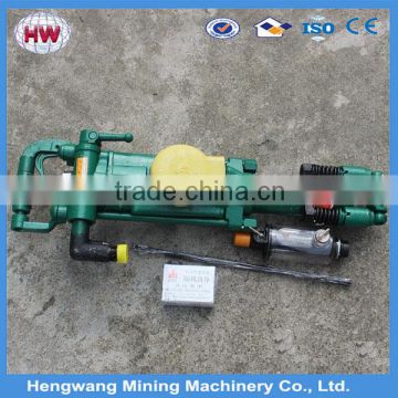 Jining hengwang 2016 YT28 Pneumatic air leg rock drill for mining