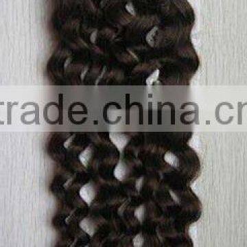 Cheap Price Micro Loop Ring Hair Extension Wavy/Kinky Curly Micro Loop Ring Hair Extension