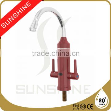 S4X3RED Double Handle Instant Faucet Electrical Heaters