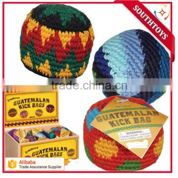 knitted kick ball toy