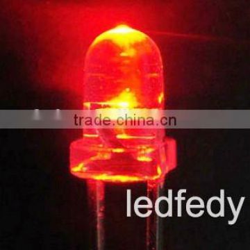3mm red flashing led diode High quality