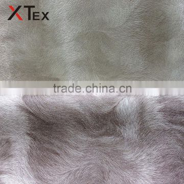 wholesale pvc material faux animal fur printed synthetic leather fabric,vinyl for home furniture upholstery
