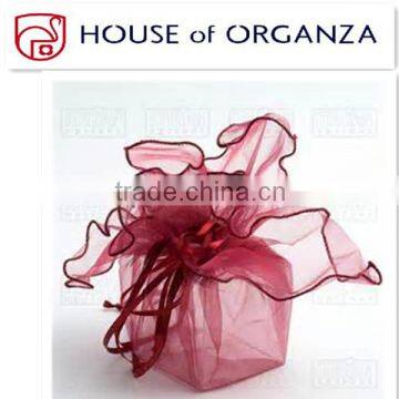 2014 Hot Sale Drawstring Organza Bags For Gifts