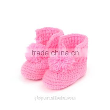 Fashion shoe China wholesale crochet knitting crochet baby shoes S-2