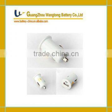 New Fashion 5V/1.0A Travel USB Car Charger for iPhone, iPad