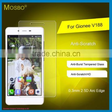 Manufacturer price !! premium 9H 2.5D Tempered Glass screen protector for Gionee V188 / Anti-Shock