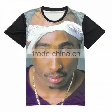 custom printed tees fashion man t shirt 3d print couple t-shirt