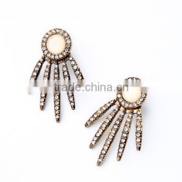 In stock 2016 Fashion Dangle Long Earring New Design Wholesale High quality Jewelry SKC1548