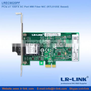 LR-LINK Network Card Brand PCIe x1 100Mbps SC Port RTL8105E Chipset MM Network Card