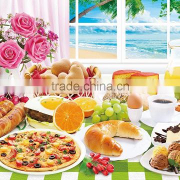 Promotional western food wall picture