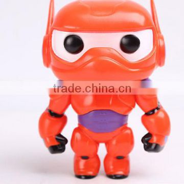 OEM big hero 6 plastic baymax robot toys