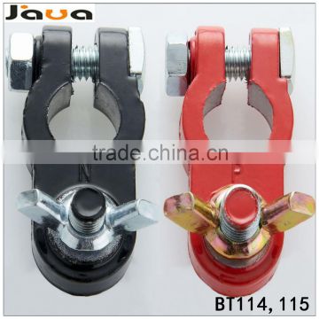 Battery terminal clamp type and red(positive) & black(negative) gender car battery terminal                        
                                                                                Supplier's Choice