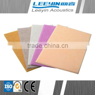 Enviromental foil faced mineral wool insulation acoustic panel for interior