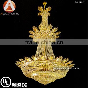 Empire Style Large Crystal Chandelier for Interior Decoration