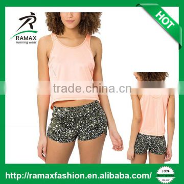 Ramax Custom Women Mesh Crop Tank Top For Training Wear