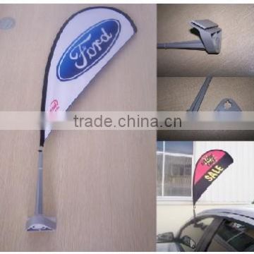 Hot Sale High quality Cheap Advertising Promotional Use Teardrop Mini Car Window Banner