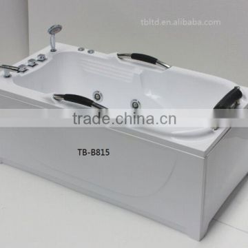 2015 New design indoor portable massage bathtub outdoor round bath tub spa whirl pool bathtub