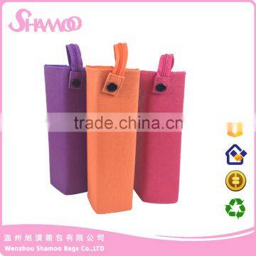 promotional nylon pen bag with button