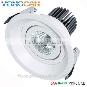 Die casting LED COB aluminum downlight spotlight 5w&7w downlight