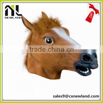 Alibaba hot selling full head realistic Halloween Animal sex mask horse