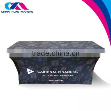 wholesale exhibition stretch spandex event table cloth
