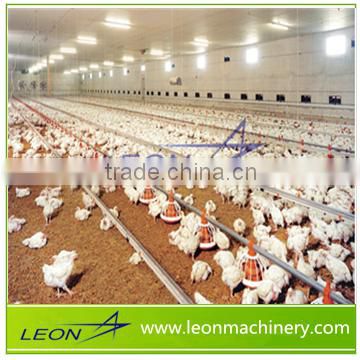 LEON series broilers chicken farming shed whole automatic equipment