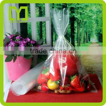 2015 customized clear high quality pe plastic gift bag
