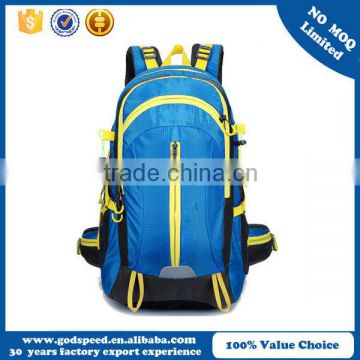 Colorful customized large capacity waterproof sport outdoor backpack