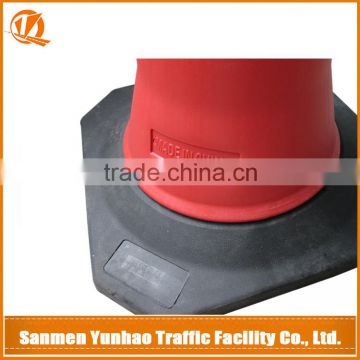 Alibaba express wholesale orange 1M 5KGS traffic cone from china