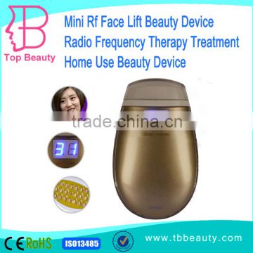 portable home use wrinkle removal radio frequency RF skin tighten machine