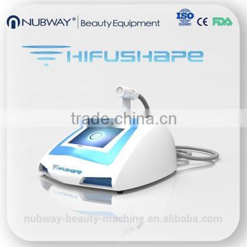 Skin Tightening Chinese Famous Brand High Hips Shaping Intensity Focused Ultrasound HIFU Slimming Machine High Frequency Machine For Acne