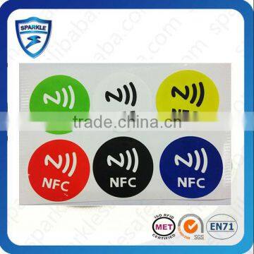 factory price passive ISO/IEC 14443 ntag 203 nfc label