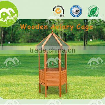 2016 Newly-designed cheap wholesale wooden bird cage
