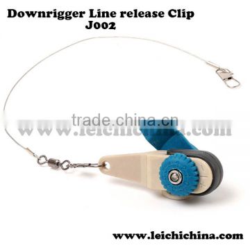 stainless steel leader fishing downrigger line release clips