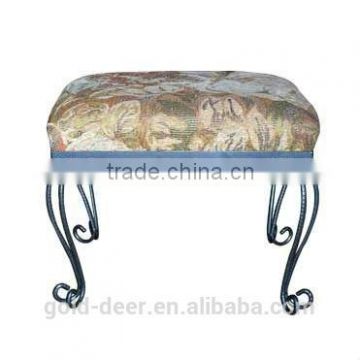 metal frame fabric seat stool