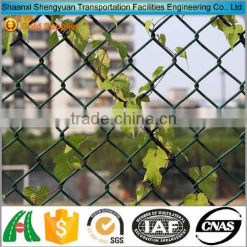 3ft garden pvc coated chain link fencing for guard cost