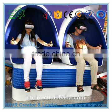 Gold Hunter flight simulator VR 360 degree 9d virtual reality egg 2 seats cinema