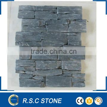 Cheap black culture stone natural slate stone tiles