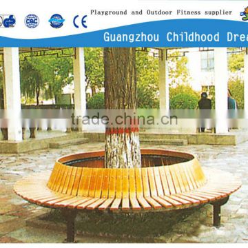 (HD-19306)Wooden round tree bench