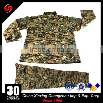 Malaysian army uniform custom desert camouflage fabric military uniform for sale