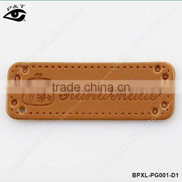 PU Leather Labels For Handmade Bags Crafts